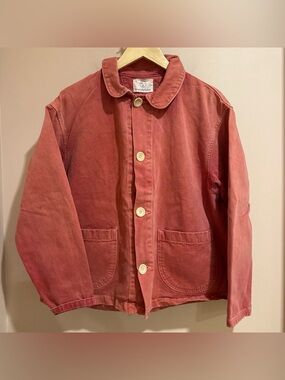 OLDERBROTGER Chore Coat in Hibiscus Punch